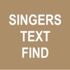 Singers Text Find - iPadアプリ