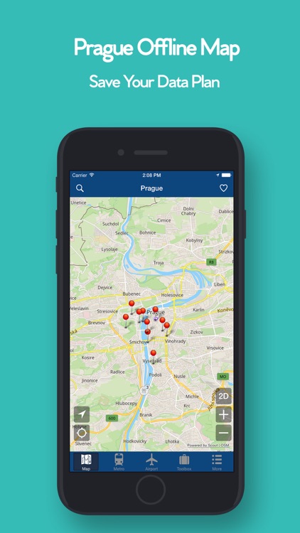 Prague Offline Map - Metro