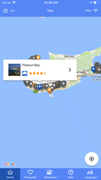 Screenshot #1 pour Cyprus Beaches LITE