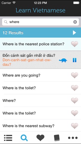 Learn Vietnamese - Phrasebookのおすすめ画像4