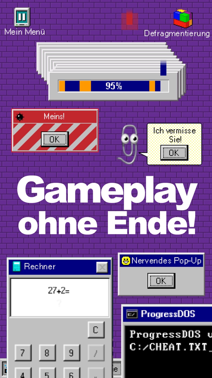 ProgressBar95 - retro arcade iOS Mod IPA screenshot 5 - iOS game interface