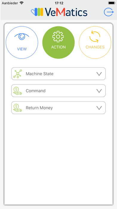 VeMatics CP500 Maintenance Screenshot