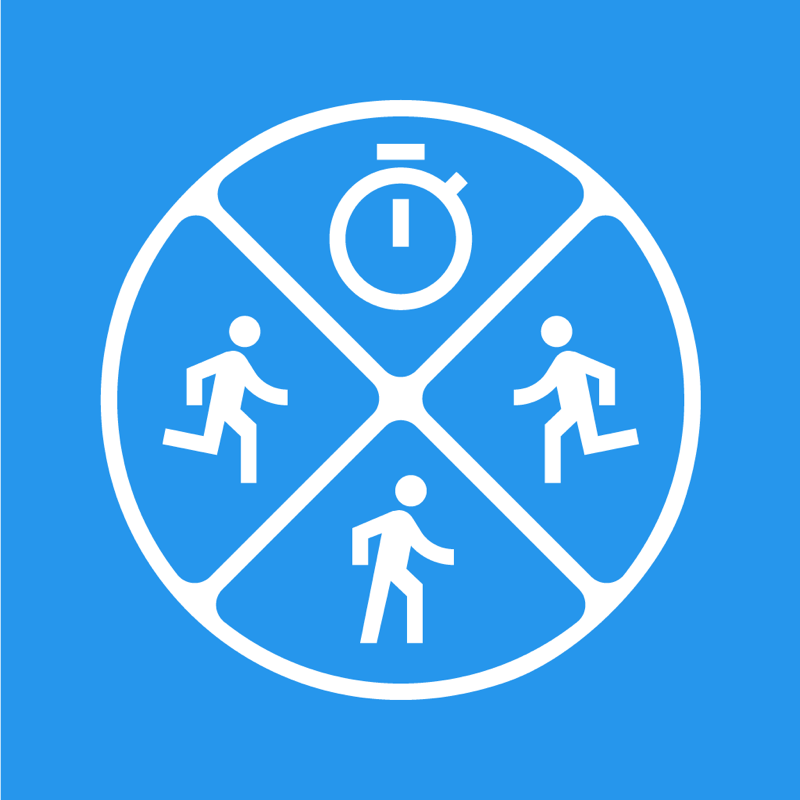 Begin te rennen. AxiomRun 5K
