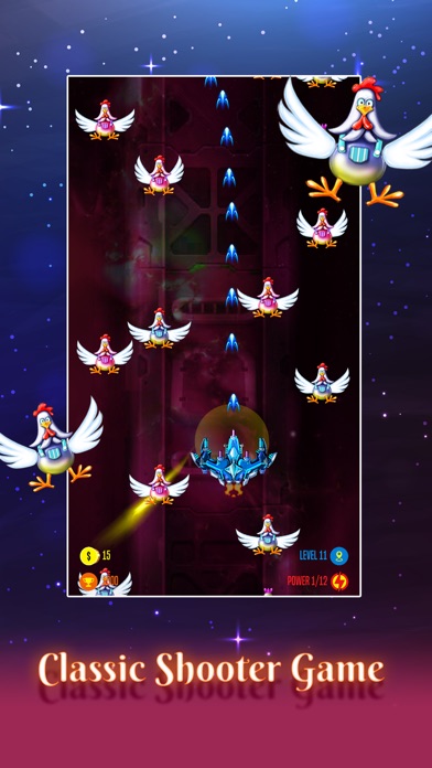 Captain Galaxy: Chicken Attack 1.0 IOS -