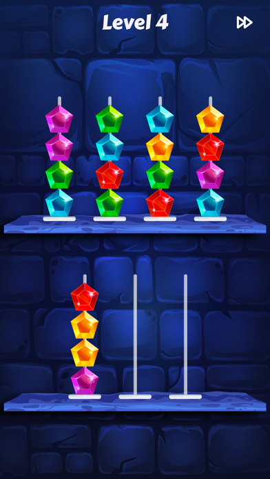 色で並べ替え:新しいパズルゲームのおすすめ画像1