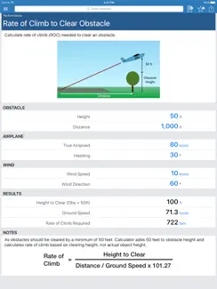 Pilot Calcs iPad image 1