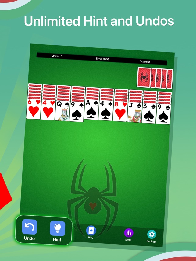 Paciência Spider Móvel na App Store