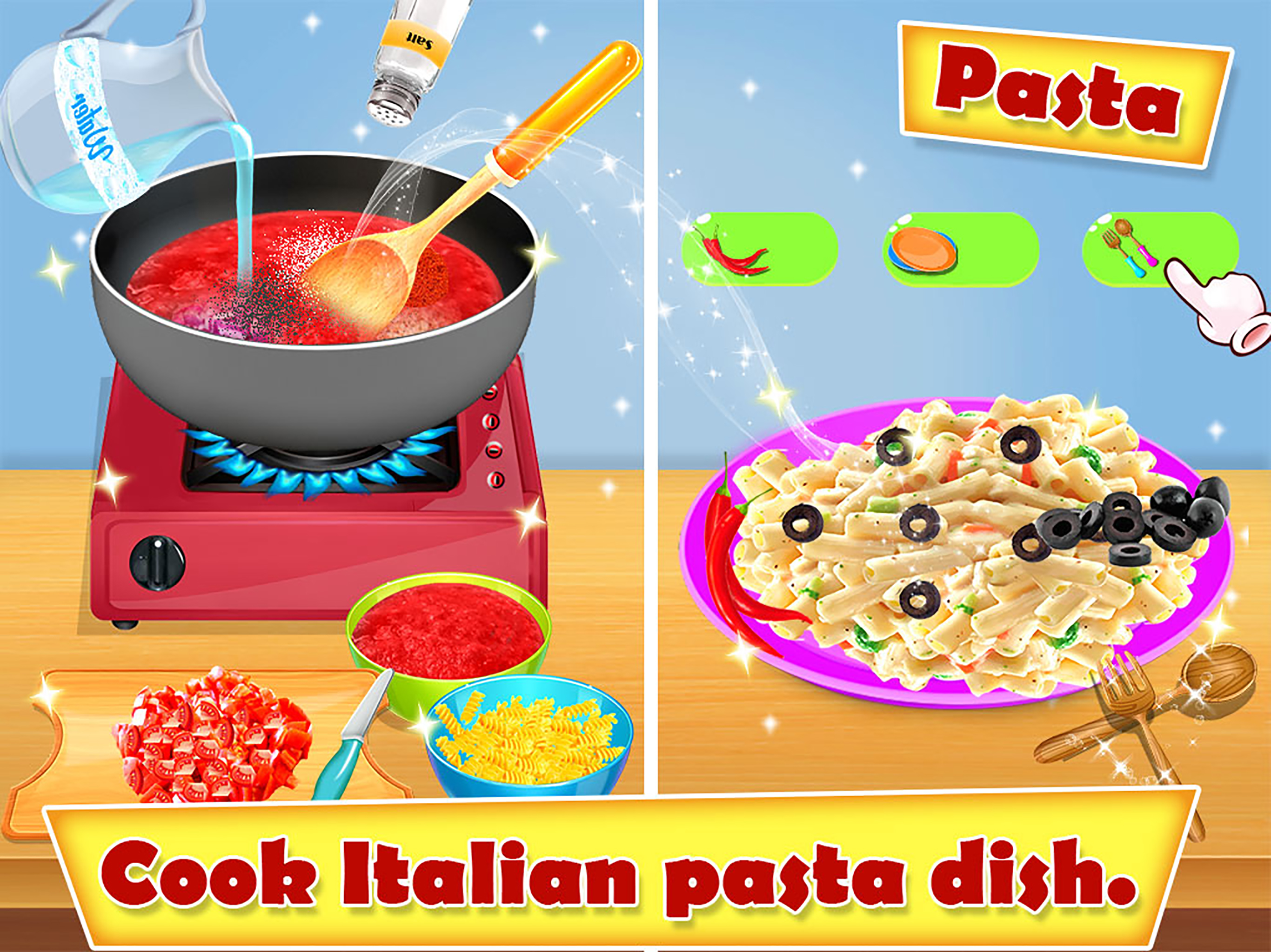 Yummy Fast Food Cooking