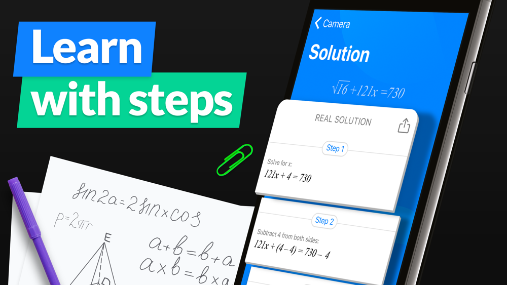 math problem solver for iphone