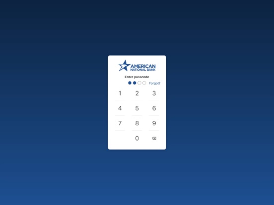 ANB Go iPad screenshot 3 - Finance app