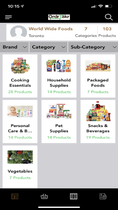 Screenshot #1 pour OrderTakerCRM