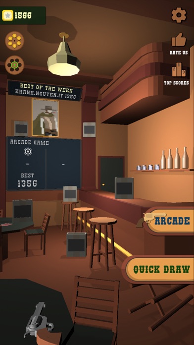 Screenshot #2 pour Cowboy Gun Shooting