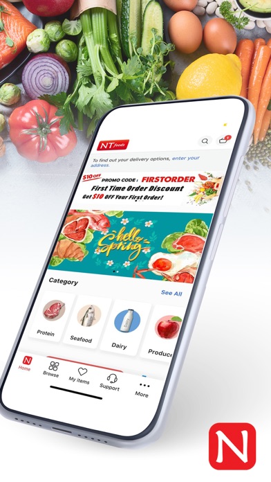 NTFOODS Grocery Wholesale Good Screenshot