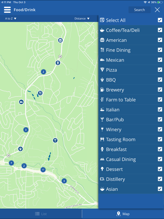 Discover Ruidoso iPad screenshot 4 - Travel app