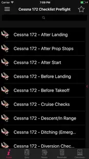 cessna 172 checklist preflight iphone screenshot 2