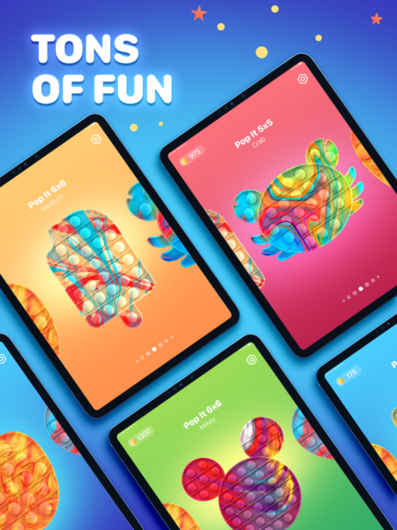 Pop it Game - Fidget Toys 3D iPad app afbeelding 5