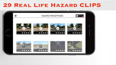 Hazard Perception Test 2022 AU Screenshot