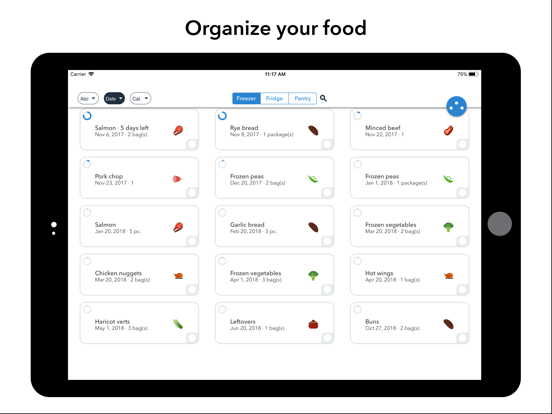 Screenshot #4 pour NoWaste - Food inventory list