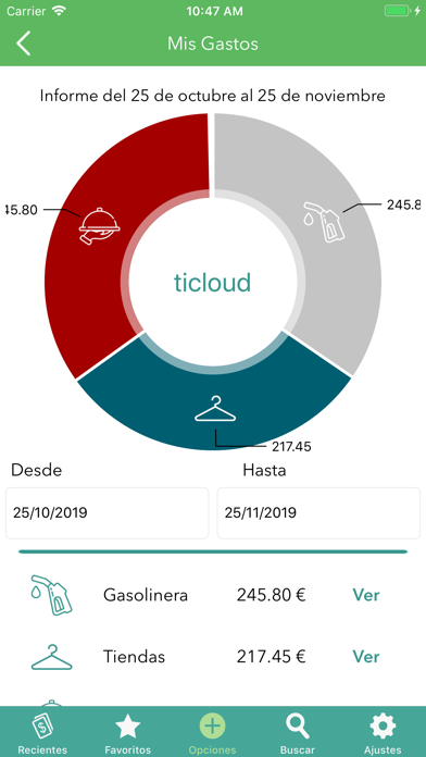ticloud screenshot