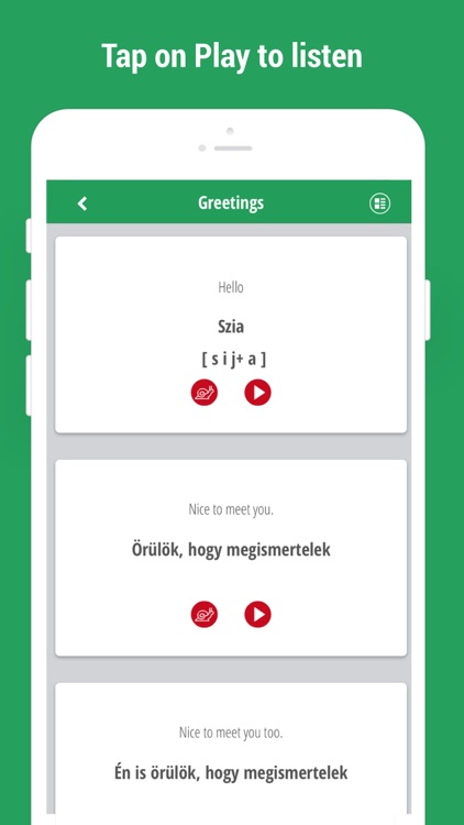 Learn Hungarian Language App