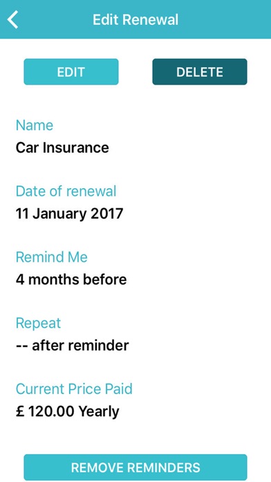RenewMe Screenshot