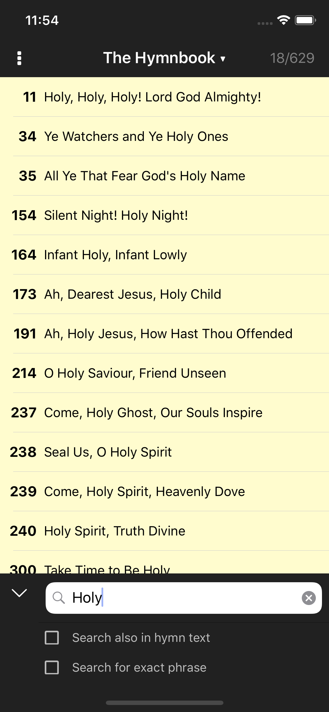 Christian Hymns screenshot 3