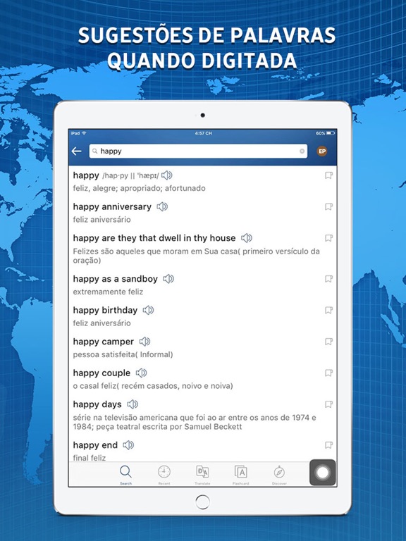 Dicionario iPad screenshot 4 - Reference app