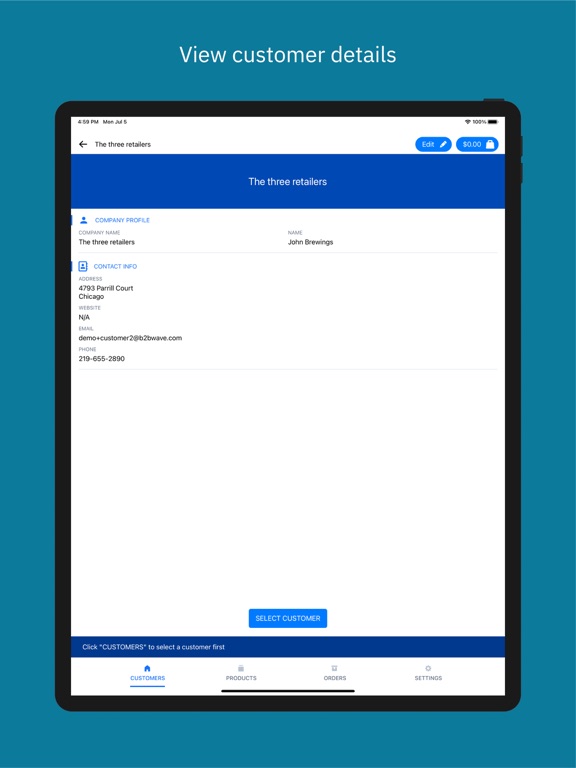 Screenshot #6 pour B2B Wave Sales Rep