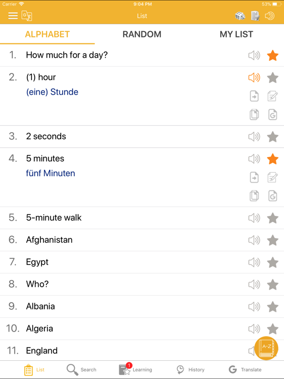 Screenshot #6 pour German Communicate Daily