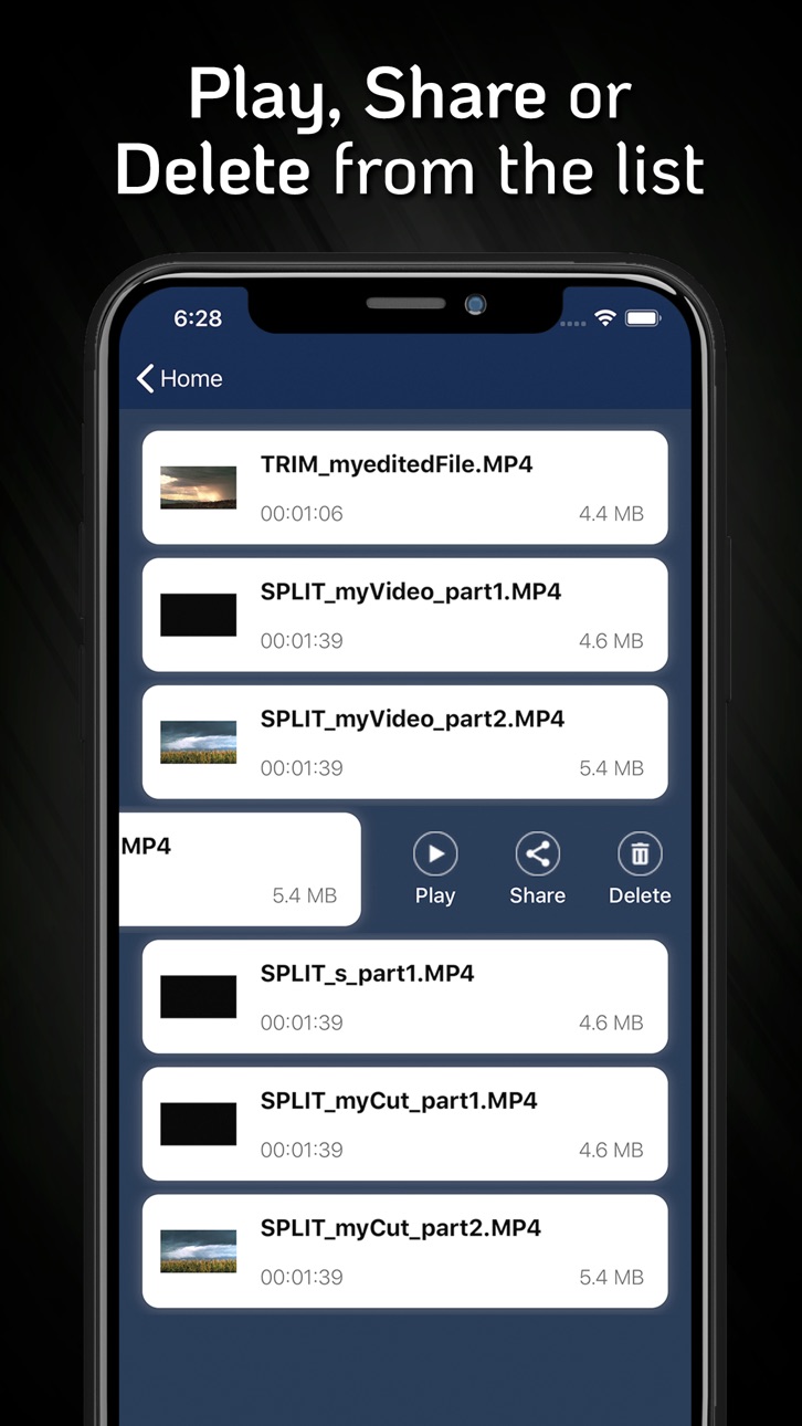 iPhone screenshot