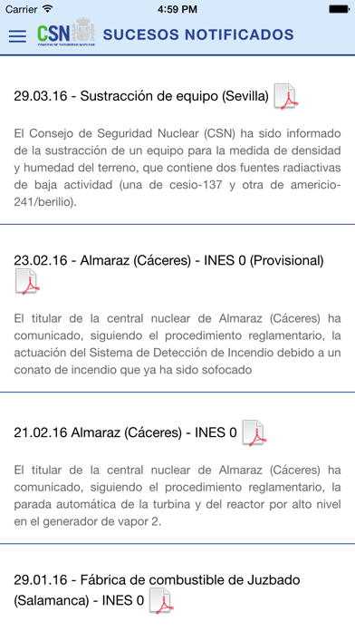 noticias CSN Screenshot