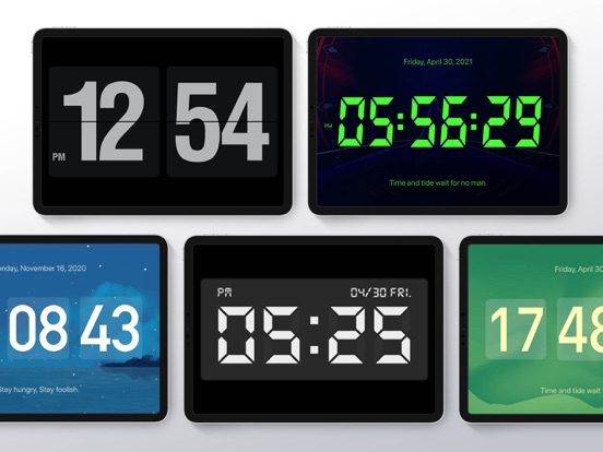 Screenshot #5 pour DClock - Horloges numériques