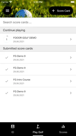 Game screenshot FOOOR GOLF apk