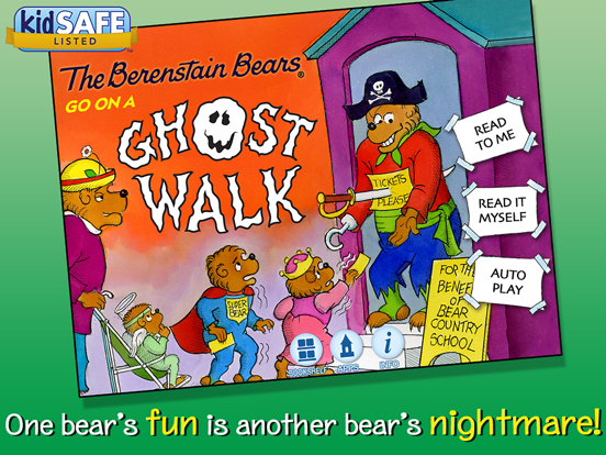 Berenstain Bears - Ghost Walk iPad app afbeelding 1