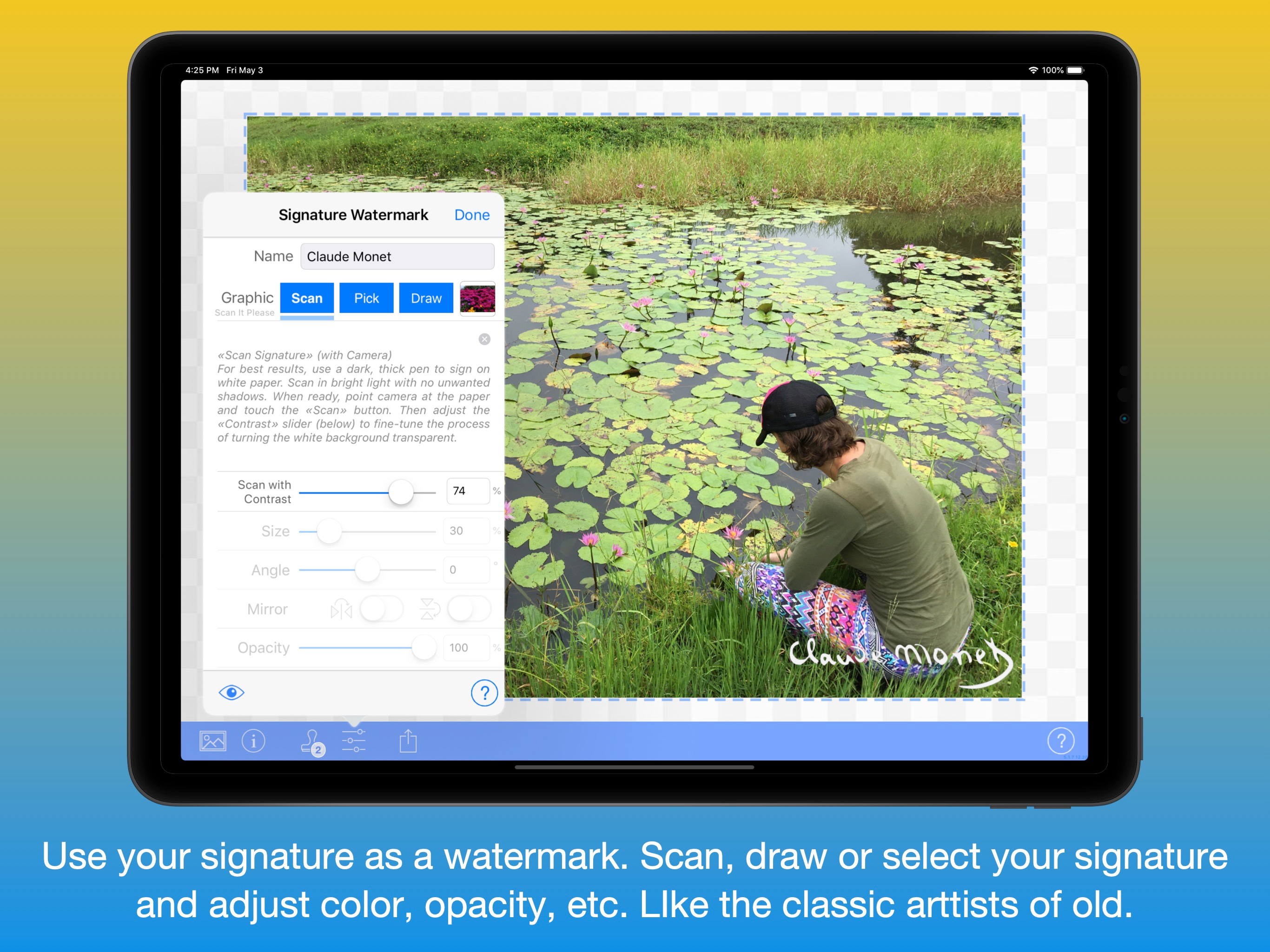 iWatermark+ Watermark Add Logo