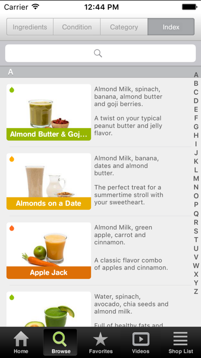 101 Smoothie Recipes Screenshot