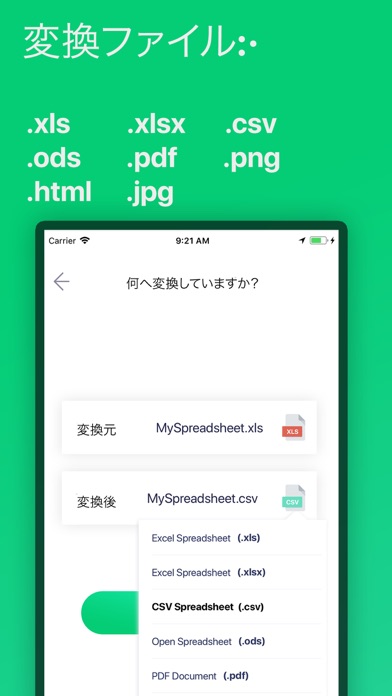スプレッドシートコンバーター screenshot1