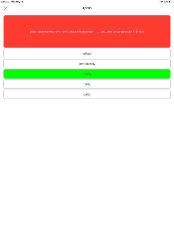 ydsCepte : YDS Soru Bankasi iPad screenshot 7 - Education app