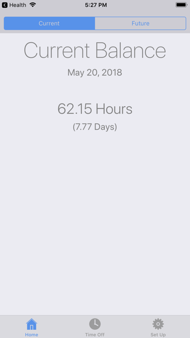Screenshot #1 pour Time Off Tracker