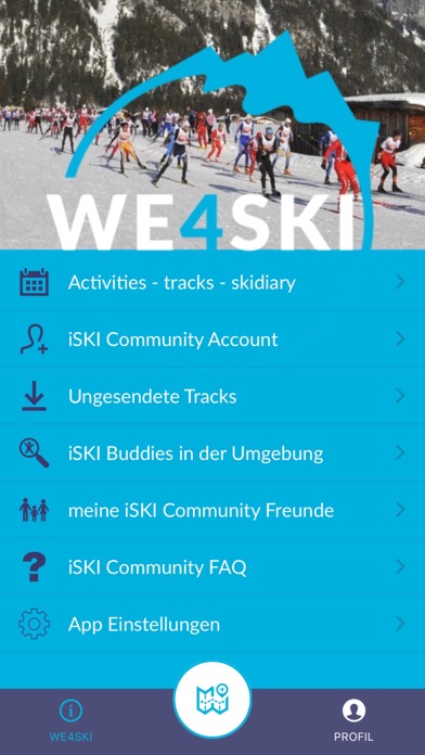 WE4SKI Challenges Screenshot