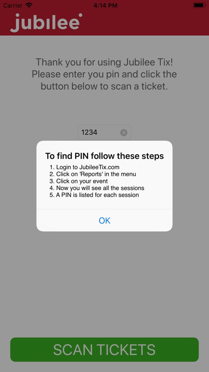JubileeTix Scanner screenshot-3