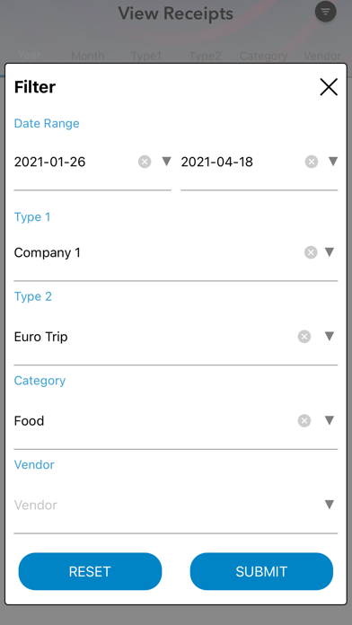 Receipt Catcher Evo - Expenses Screenshot