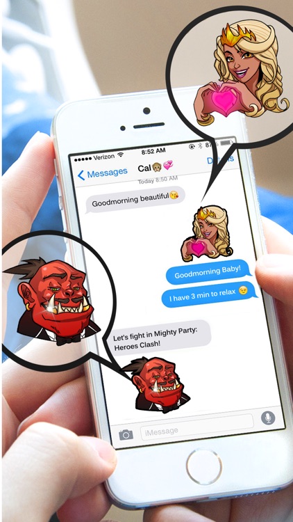 Mighty Party: Heroes Stickers
