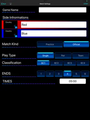 Boccia Timer screenshot 3