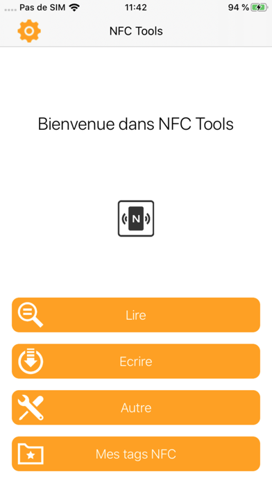 Screenshot #1 pour NFC Tools