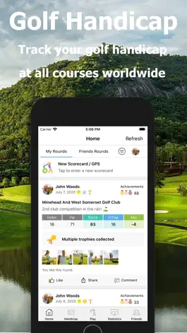 Game screenshot Golf Handicap + GPS - MOGC mod apk