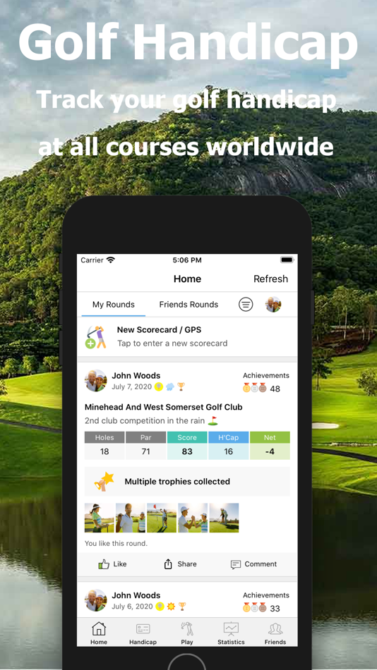 Golf Handicap - Online Golf - 5.2.11 - (iOS)