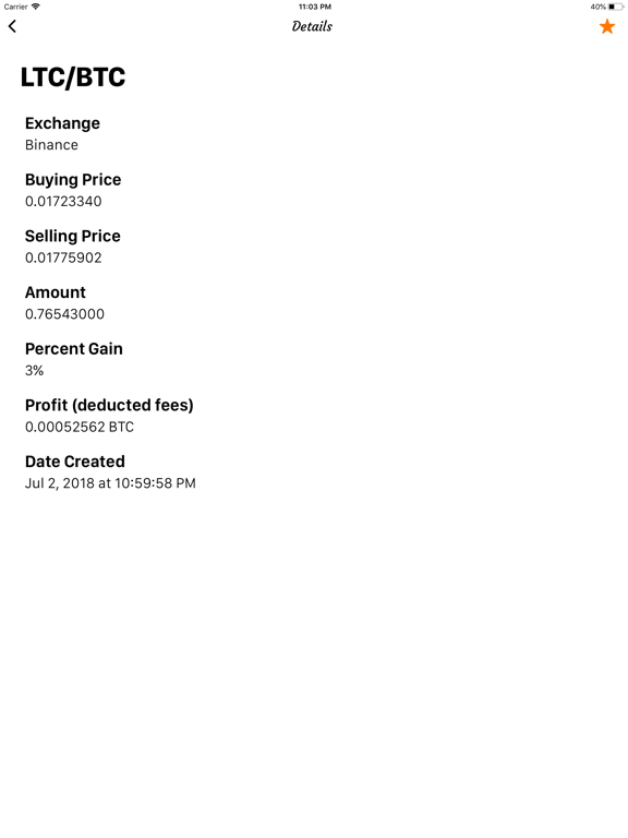 Crypto Profit iPad screenshot 5 - Finance app