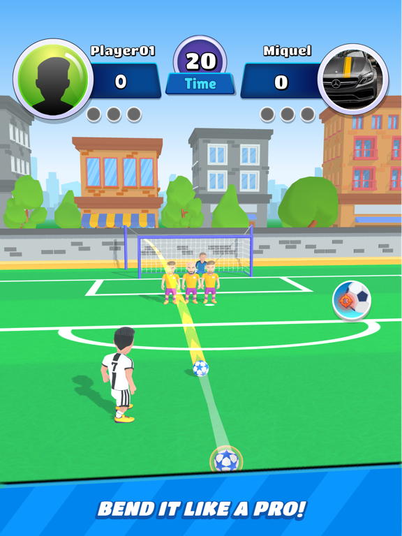 Football Clash - Mobile Soccerのおすすめ画像1