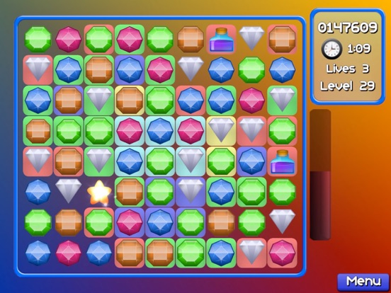 Jewel Match - Addictive puzzle iPad screenshot